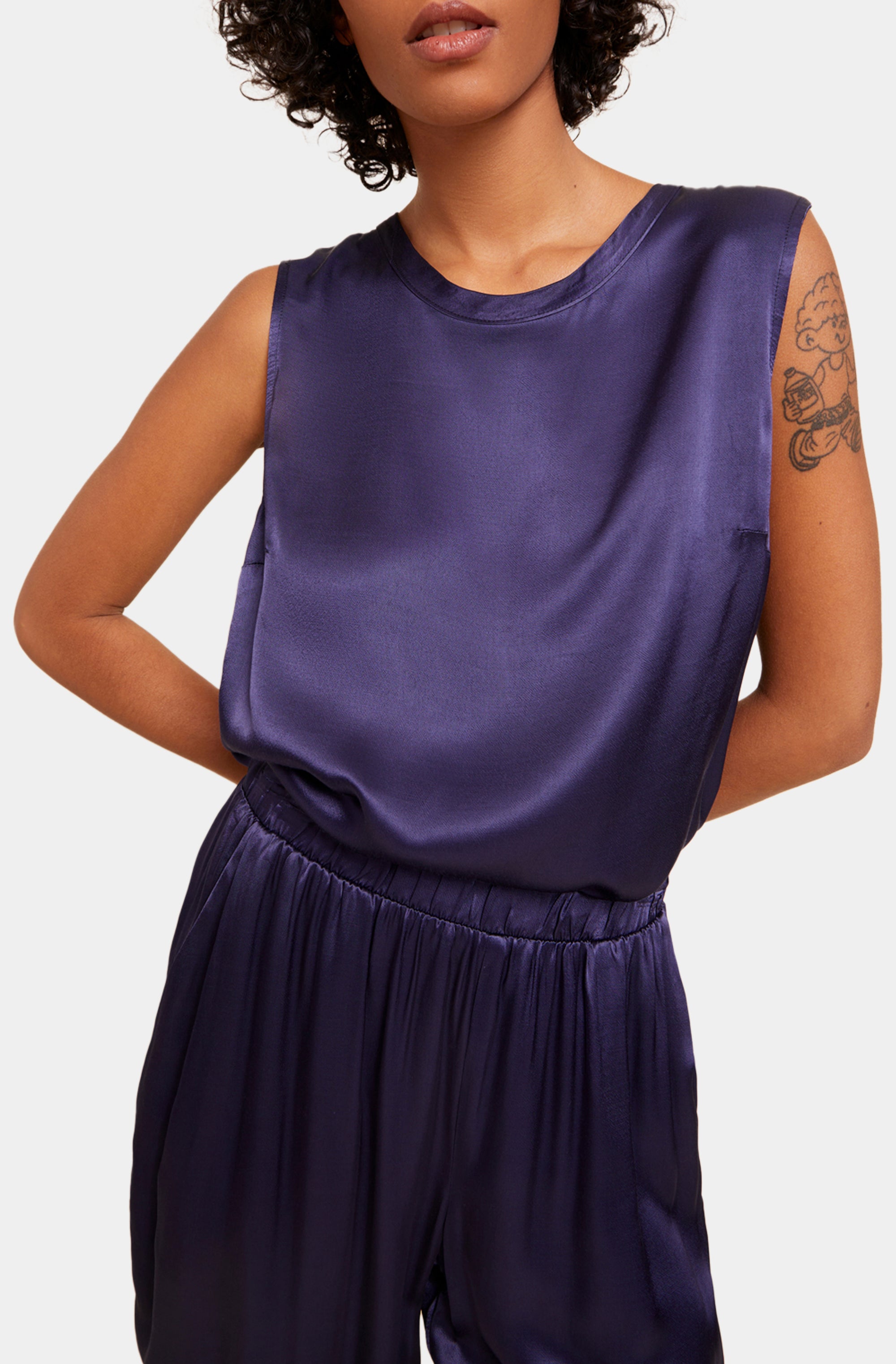 Rachel Tie Back Shell Tank