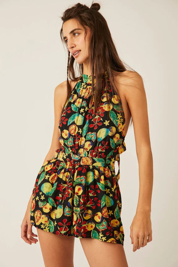 Coral Tides Romper