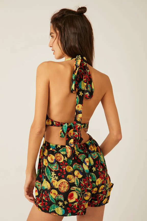 Coral Tides Romper