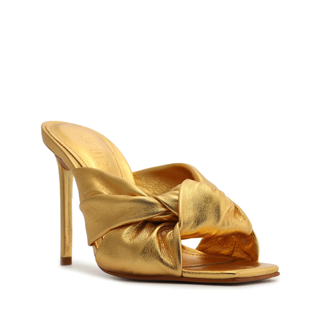 Mindy Metallic Leather Sandal
