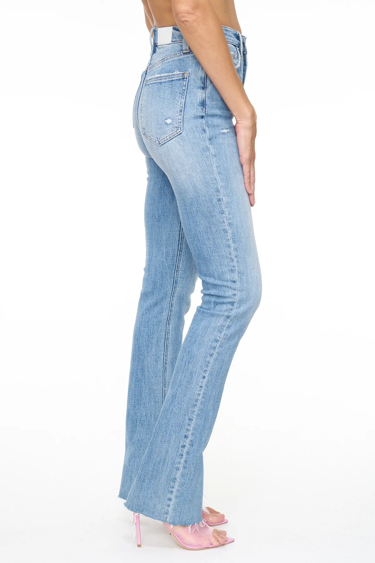 Colleen High Rise Slim Boot Jean