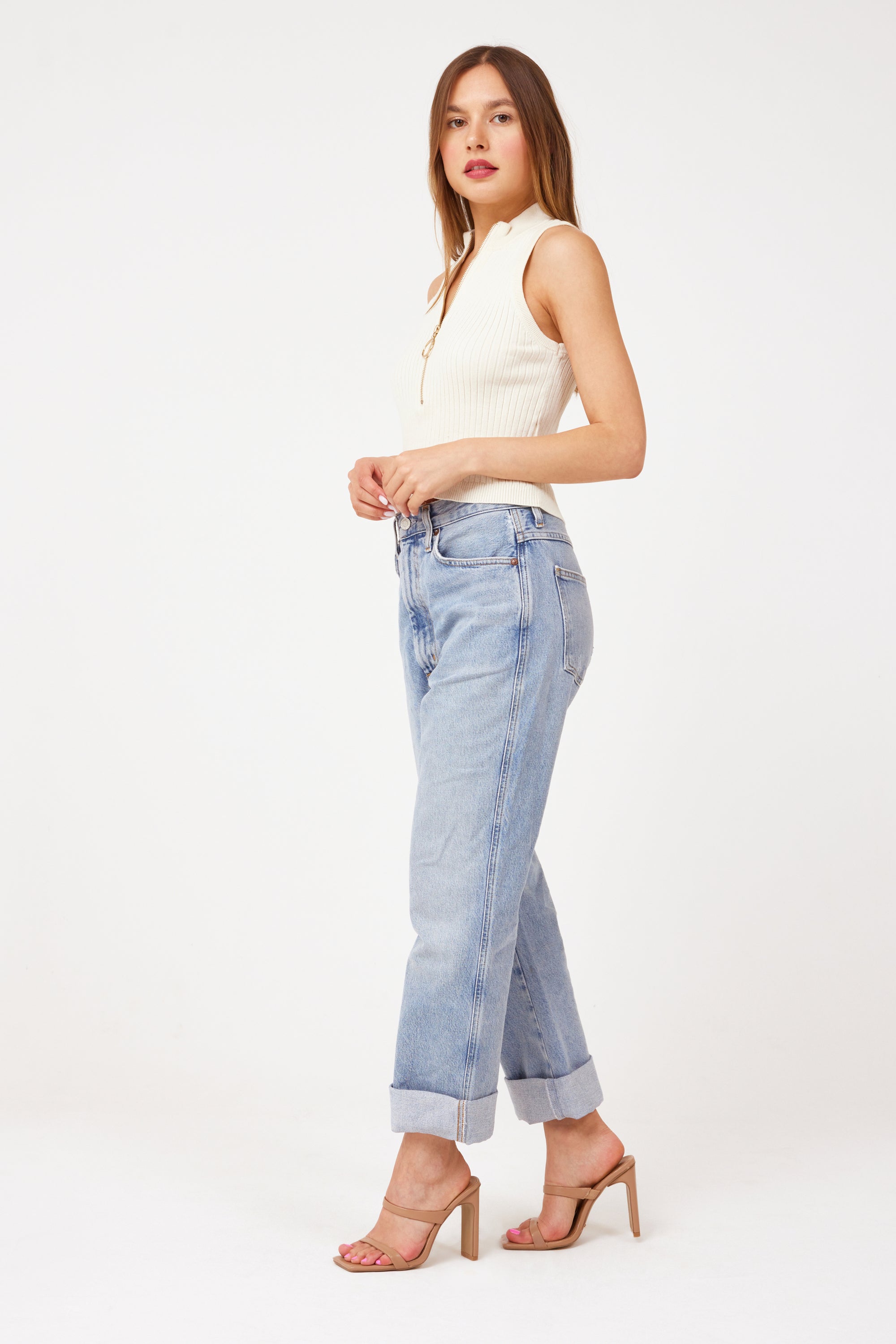 Charlie Zip Top